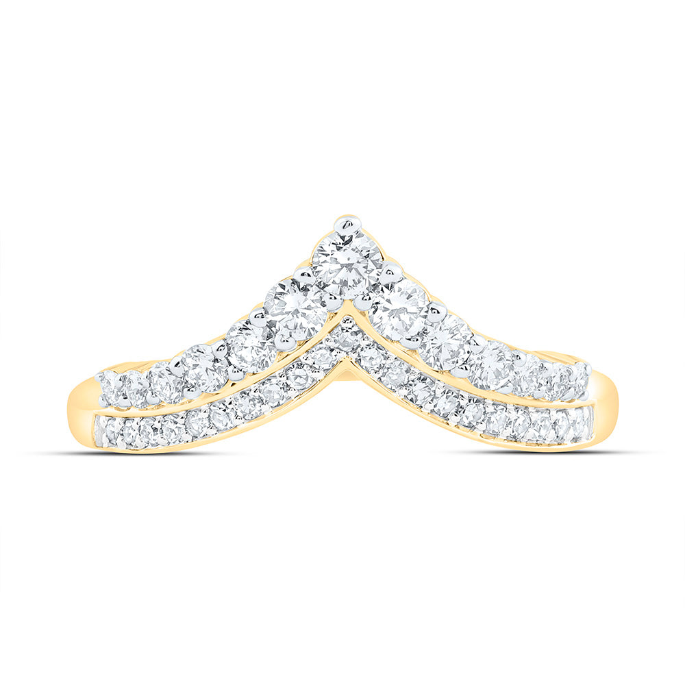 1/2CTW-NAT DIA NK FASHION RING Daisy Joyeria