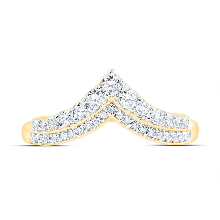 1/2CTW-NAT DIA NK FASHION RING Daisy Joyeria