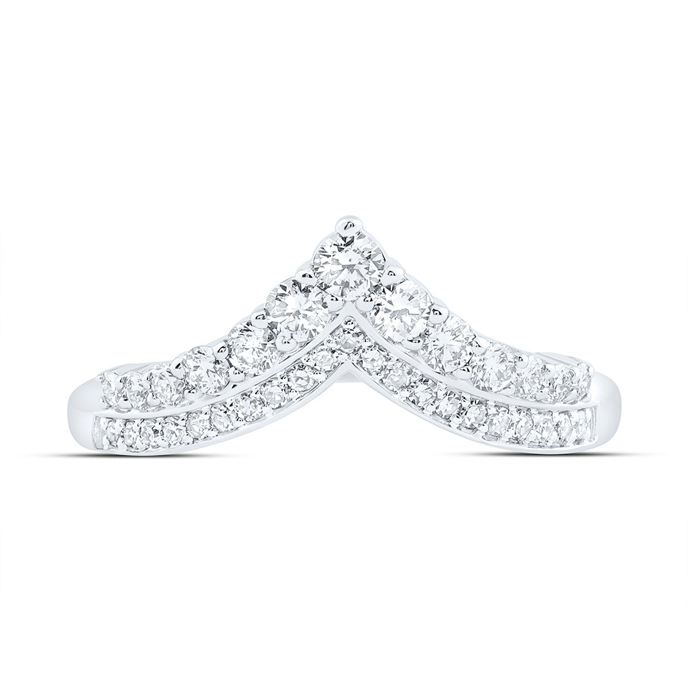 1/2CTW-NAT DIA NK FASHION RING Daisy Joyeria