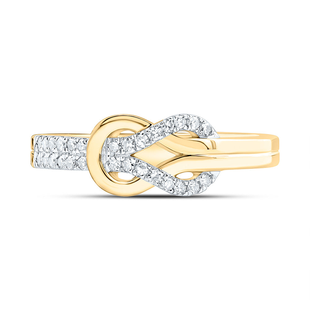 1/5CTW-NAT DIA NK FASHION RING Daisy Joyeria