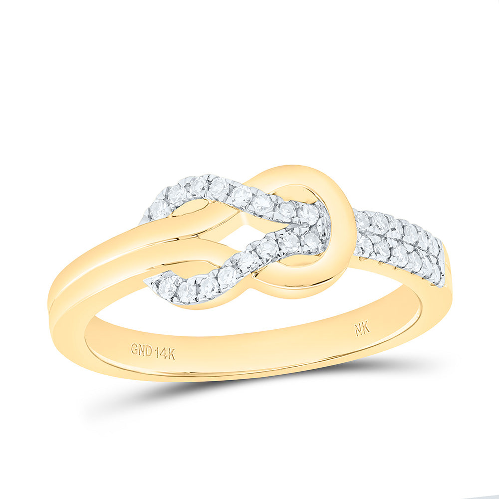 1/5CTW-NAT DIA NK FASHION RING Daisy Joyeria