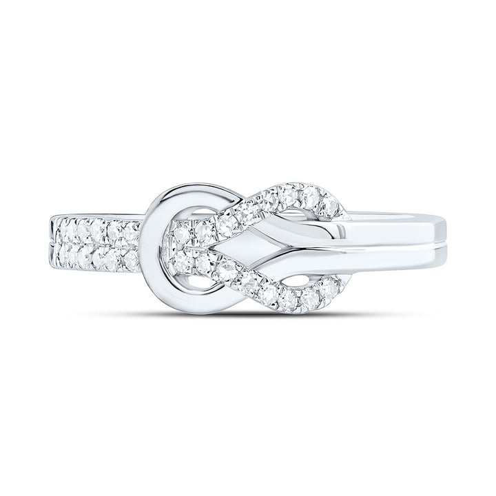 1/5CTW-NAT DIA NK FASHION RING Daisy Joyeria