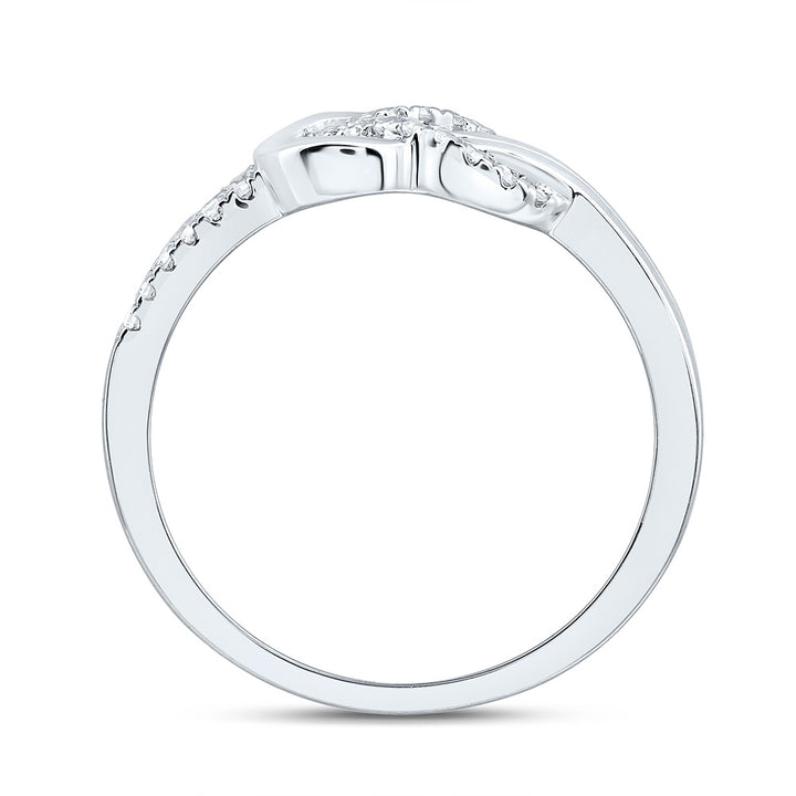 1/5CTW-NAT DIA NK FASHION RING Daisy Joyeria
