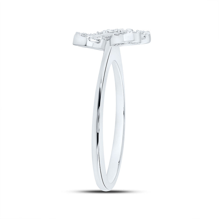 1/3CTW-NAT DIA ANA M FASHION BUTTERFLY RING Daisy Joyeria