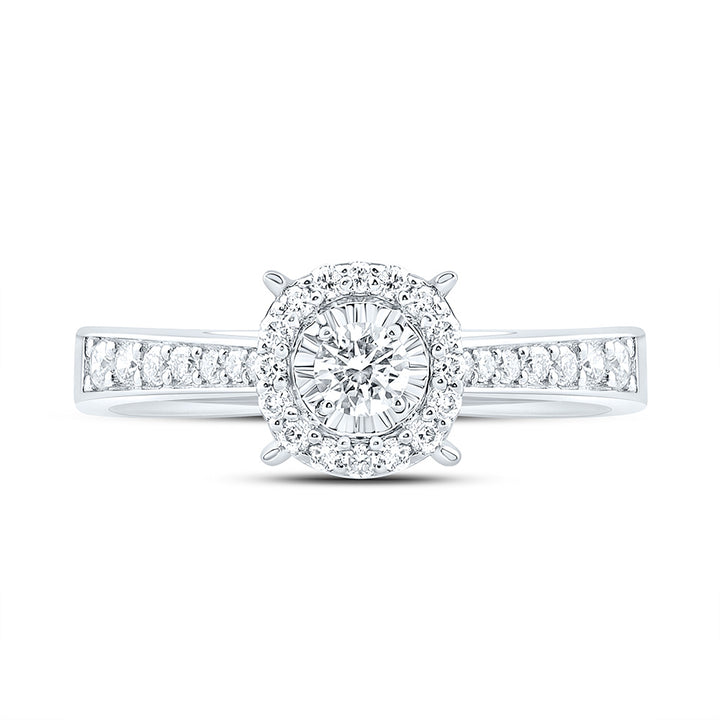 3/8CTW-NAT DIA ANA M FASHION ROUND RING Daisy Joyeria