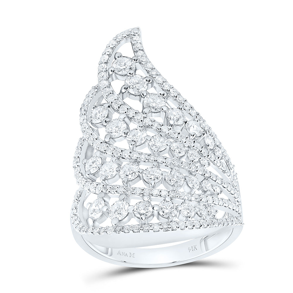 1 3/4CTW-NAT DIA ANA M FASHION RING Daisy Joyeria
