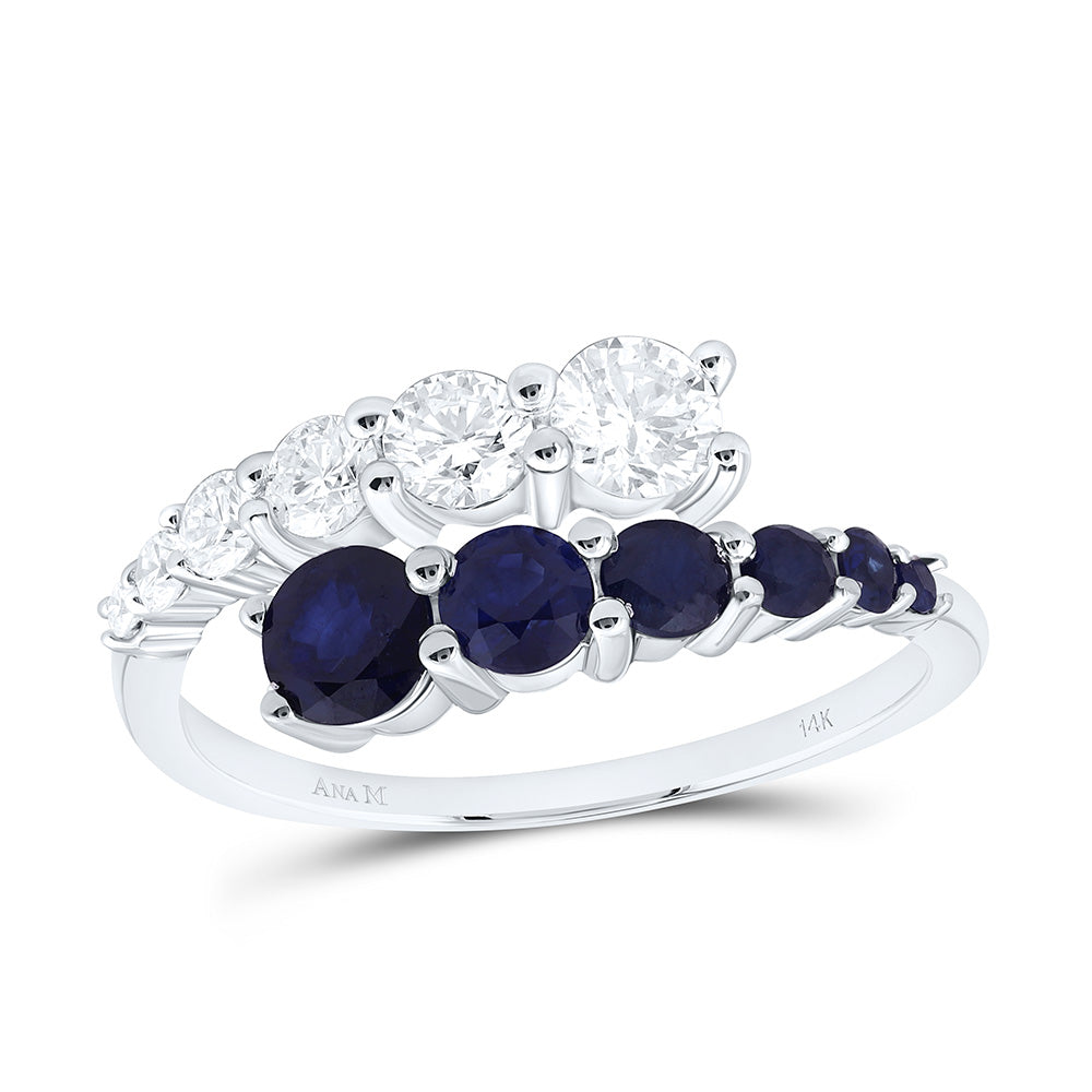 5/8CTW-NAT DIA ANA M 7/8CT-RD-BS NAT GEM RING Daisy Joyeria