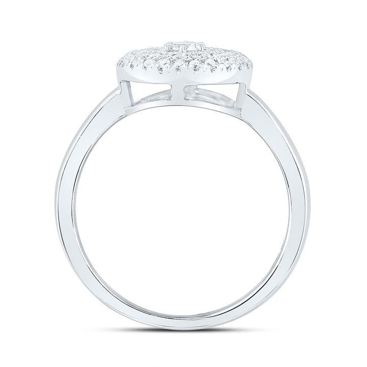 1/3CTW-NAT DIA CN FASHION ROUND RING Daisy Joyeria
