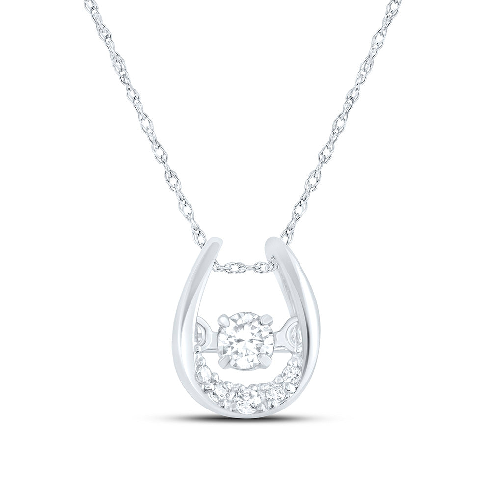 1/10 CTW-NAT DIA CN TWINKLE FASHION PENDANT Daisy Joyeria