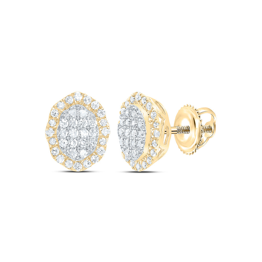 1/3CTW-NAT DIA NK FASHION EARRING Daisy Joyeria