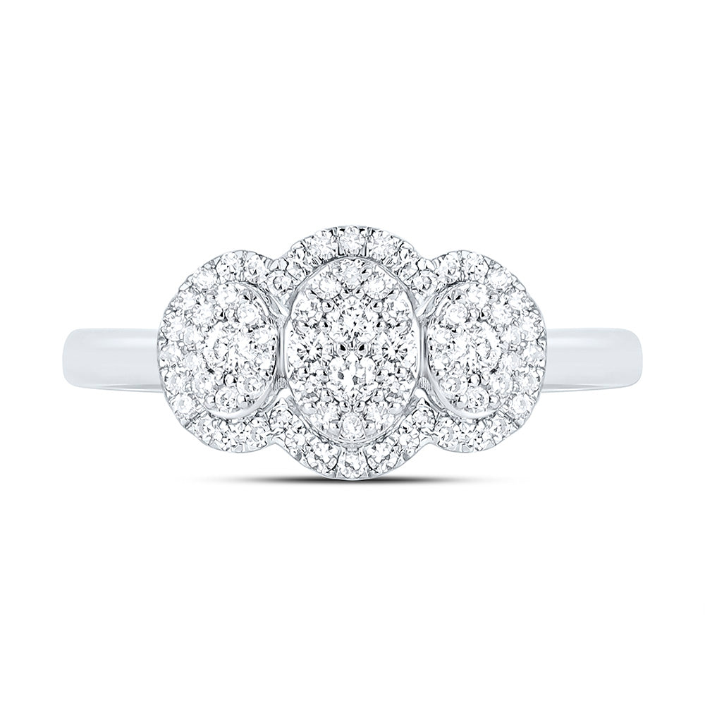 3/8CTW-NAT DIA NK FASHION RING Daisy Joyeria