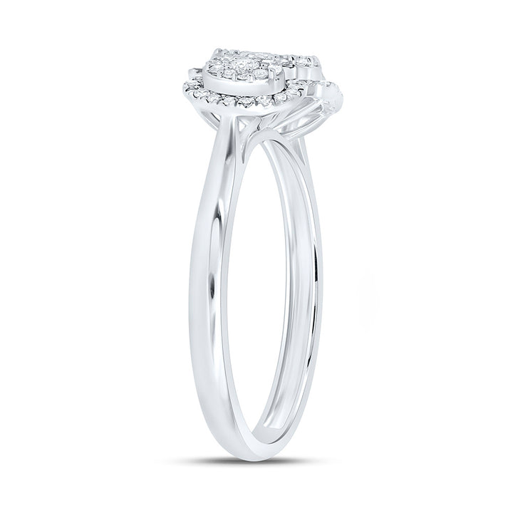 3/8CTW-NAT DIA NK FASHION RING Daisy Joyeria