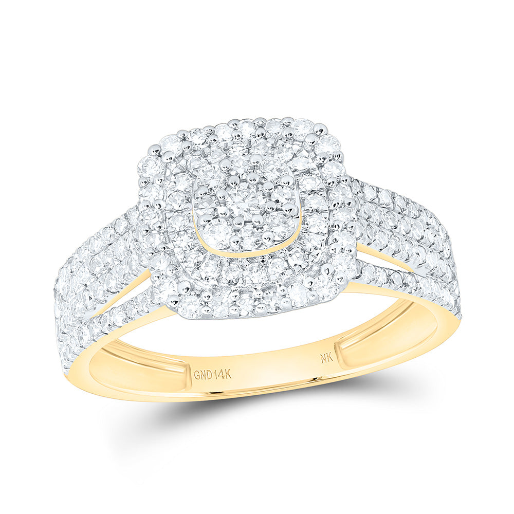 3/4CTW-NAT DIA NK FASHION RING Daisy Joyeria