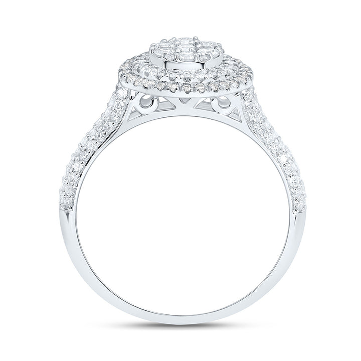 5/8CTW-NAT DIA NK FASHION ROUND RING Daisy Joyeria