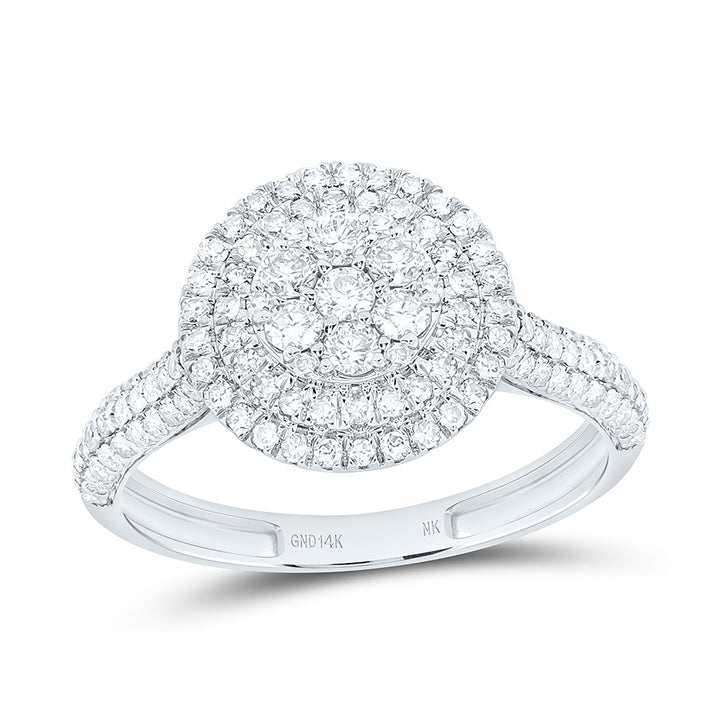 5/8CTW-NAT DIA NK FASHION ROUND RING Daisy Joyeria