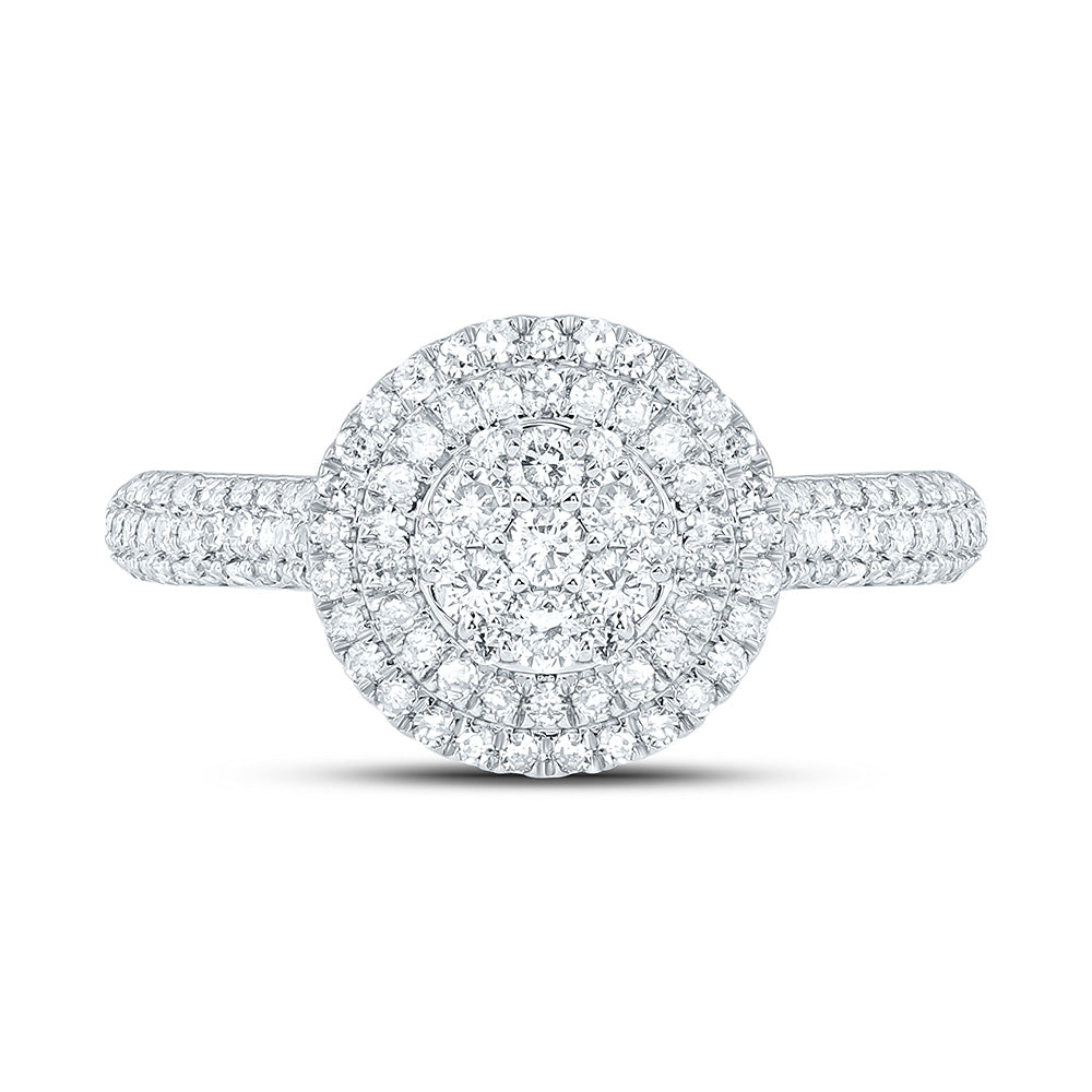 5/8CTW-NAT DIA NK FASHION ROUND RING Daisy Joyeria