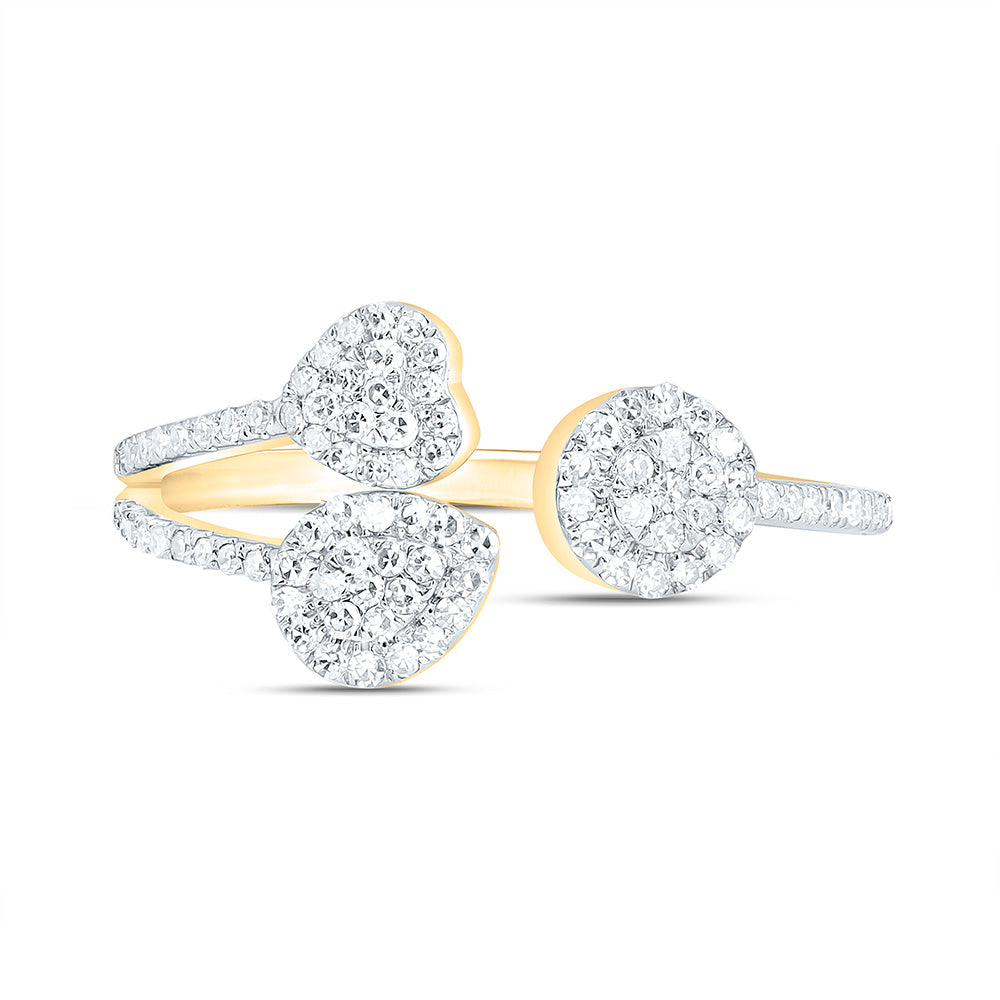 1/3CTW-NAT DIA NK FASHION RING Daisy Joyeria