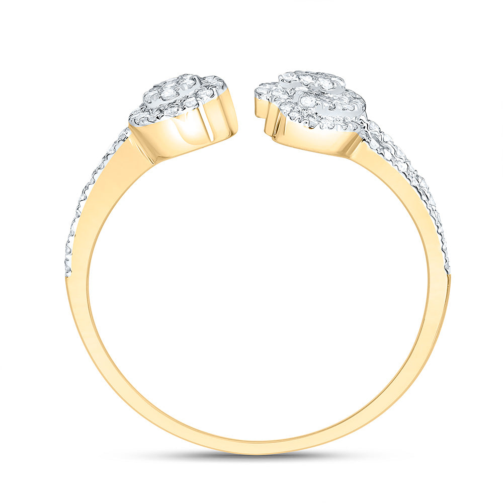 1/3CTW-NAT DIA NK FASHION RING Daisy Joyeria