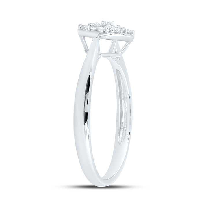 1/4CTW-NAT DIA ANA M FASHION ROUND RING Daisy Joyeria