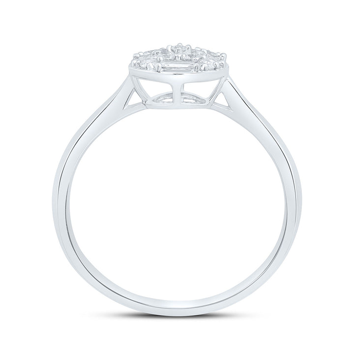 1/4CTW-NAT DIA ANA M FASHION ROUND RING Daisy Joyeria