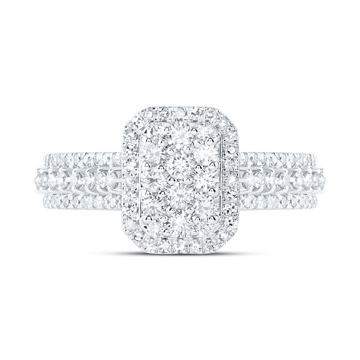 3/4CTW-NAT DIA NK FASHION RING Daisy Joyeria