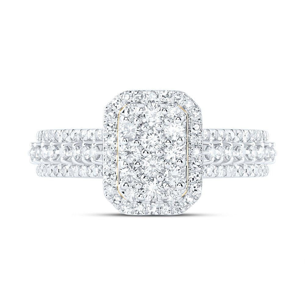 3/4CTW-NAT DIA NK FASHION RING Daisy Joyeria