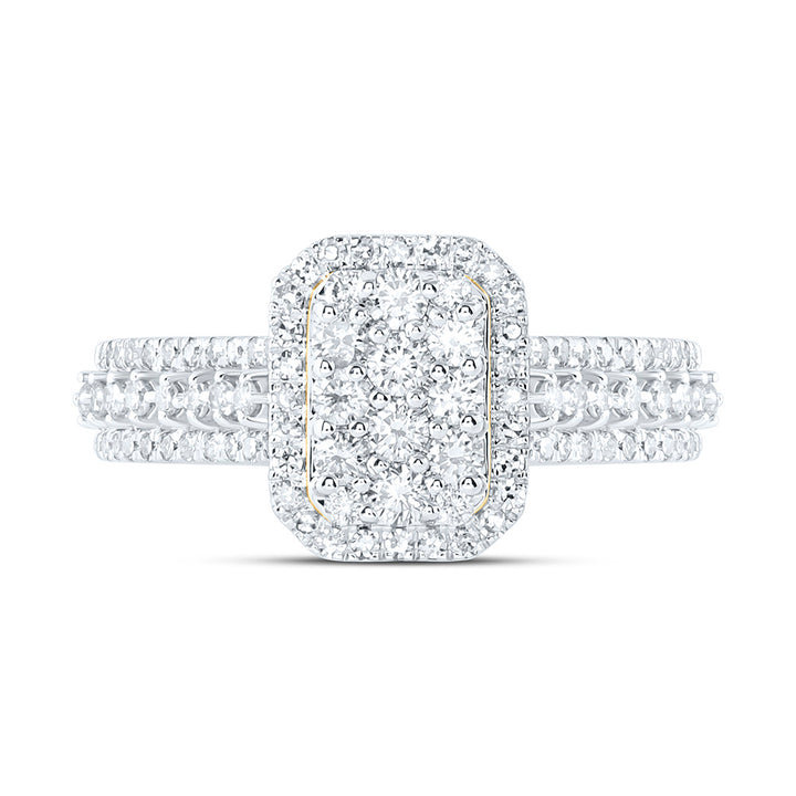 3/4CTW-NAT DIA NK FASHION RING Daisy Joyeria