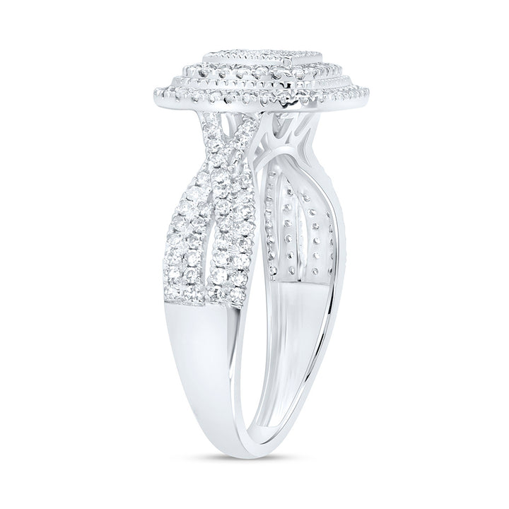 5/8CTW-NAT DIA NK FASHION CUSHION RING Daisy Joyeria