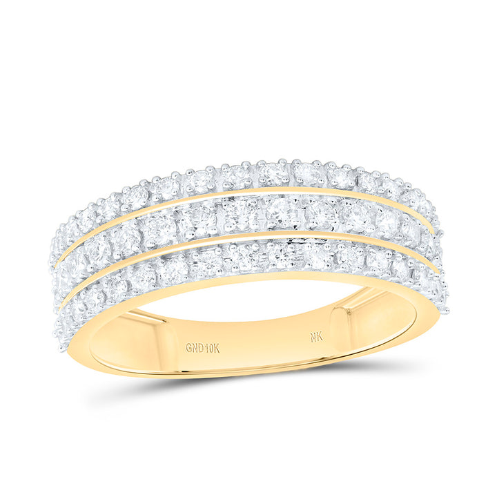 1 7/8CTW-NAT DIA NK FASHION ROUND TRIO SET Daisy Joyeria