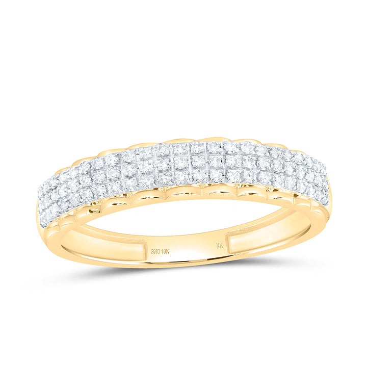 5/8CTW-NAT DIA NK FASHION ROUND TRIO SET Daisy Joyeria