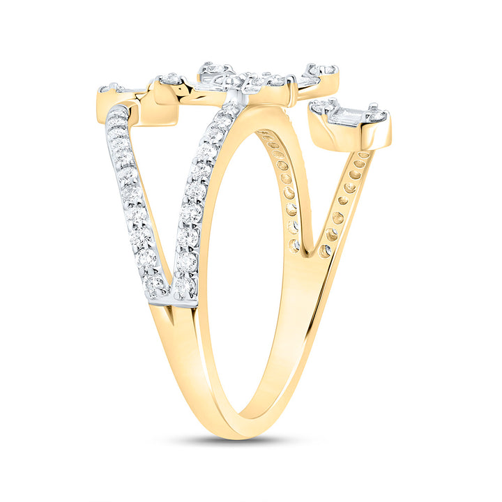 5/8CTW-NAT DIA ANA M FASHION RING Daisy Joyeria