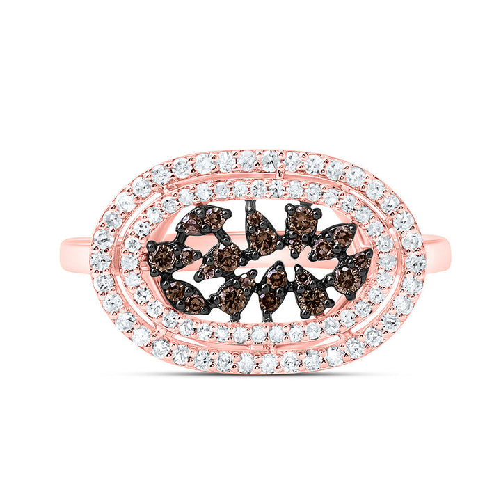 3/8CTW-NAT DIA P1 GIFT COGNAC NATURAL RING Daisy Joyeria