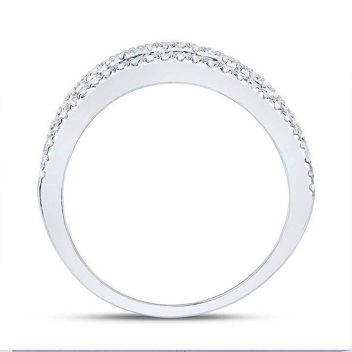 1/2CTW-NAT DIA P1 BLUE DIAMOND GIFT RING Daisy Joyeria