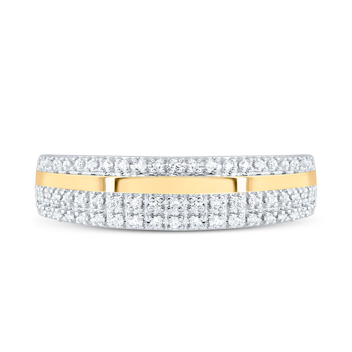 1/4CTW-NAT DIA NK GIFT MENS BAND Daisy Joyeria