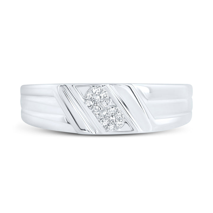 1/20CTW-NAT DIA NK GIFT MENS BAND Daisy Joyeria
