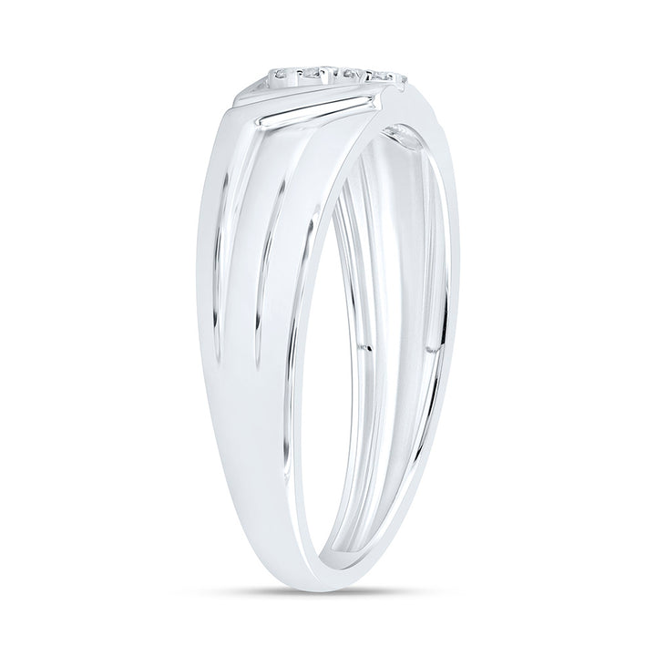 1/20CTW-NAT DIA NK GIFT MENS BAND Daisy Joyeria