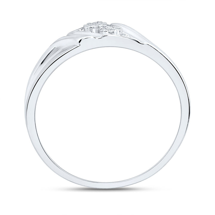 1/20CTW-NAT DIA NK GIFT MENS BAND Daisy Joyeria
