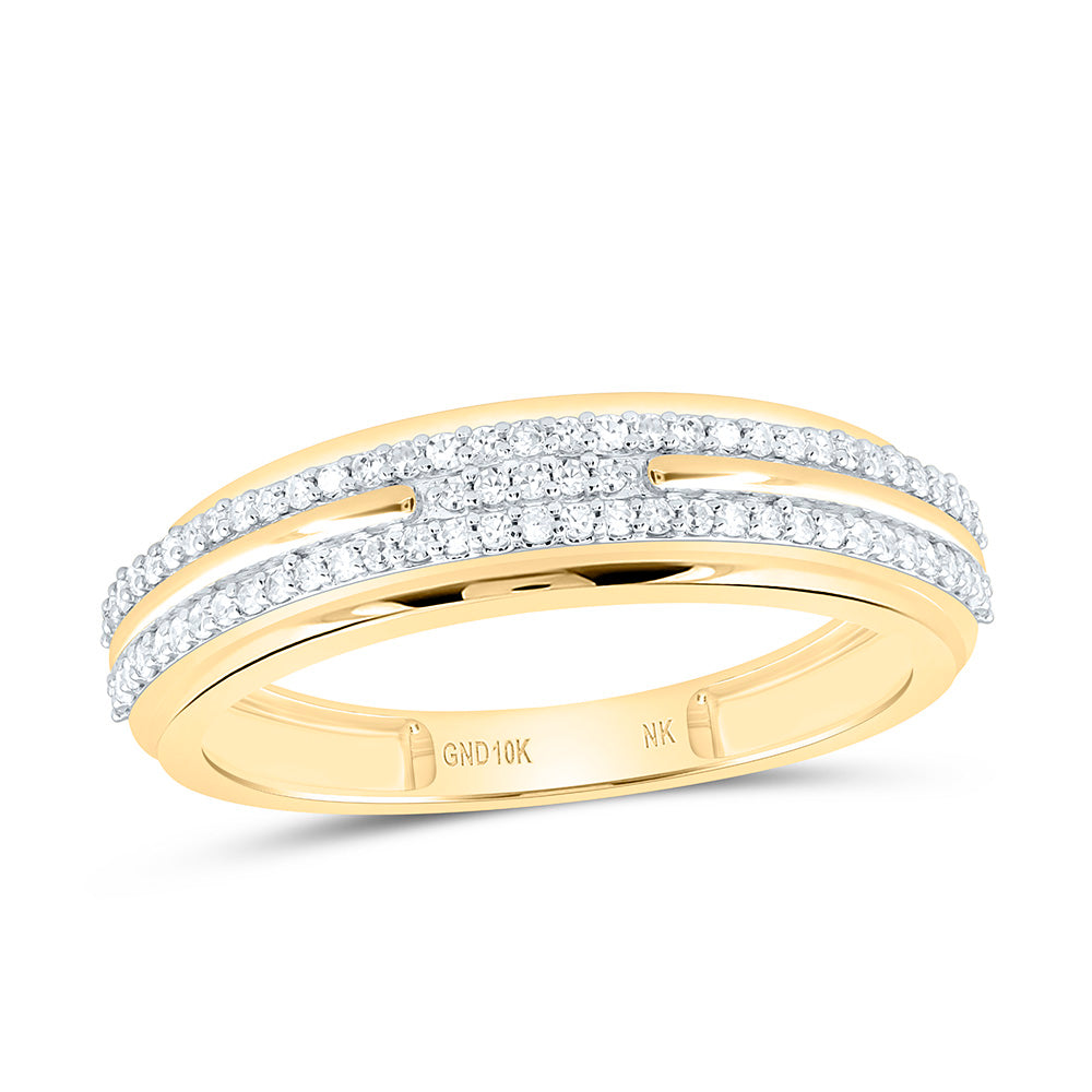 3/4CTW-NAT DIA NK ROUND TRIO SET Daisy Joyeria