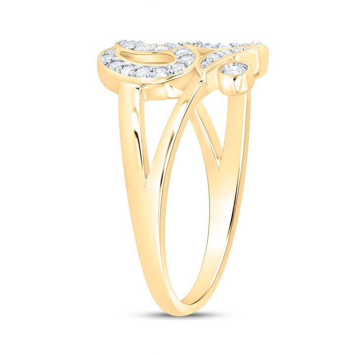 1/4CTW-NAT DIA NK OM FASHION RING Daisy Joyeria