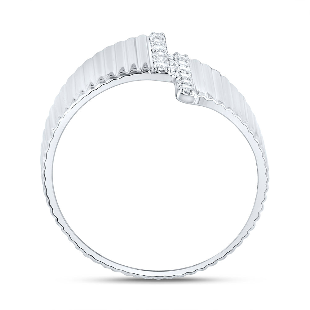 1/6CTW-NAT DIA NK FASHION RING Daisy Joyeria