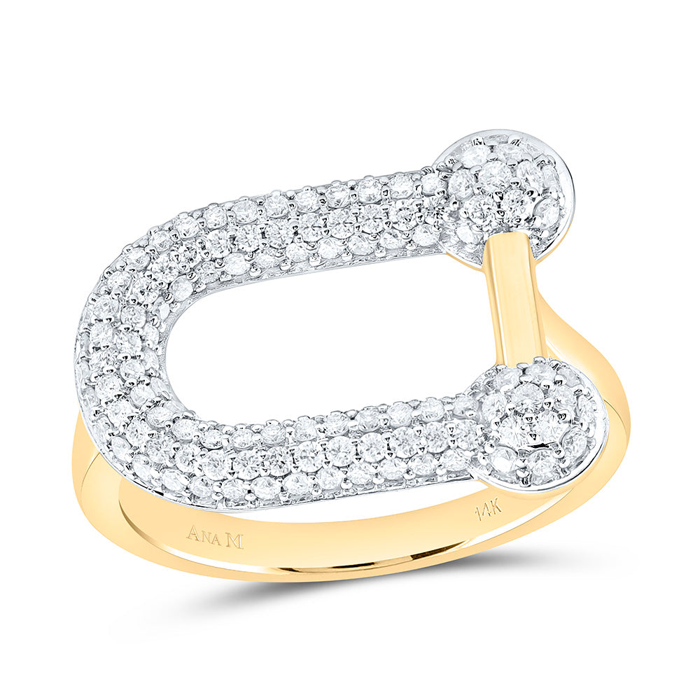 5/8CTW-NAT DIA ANA M FASHION  RING Daisy Joyeria