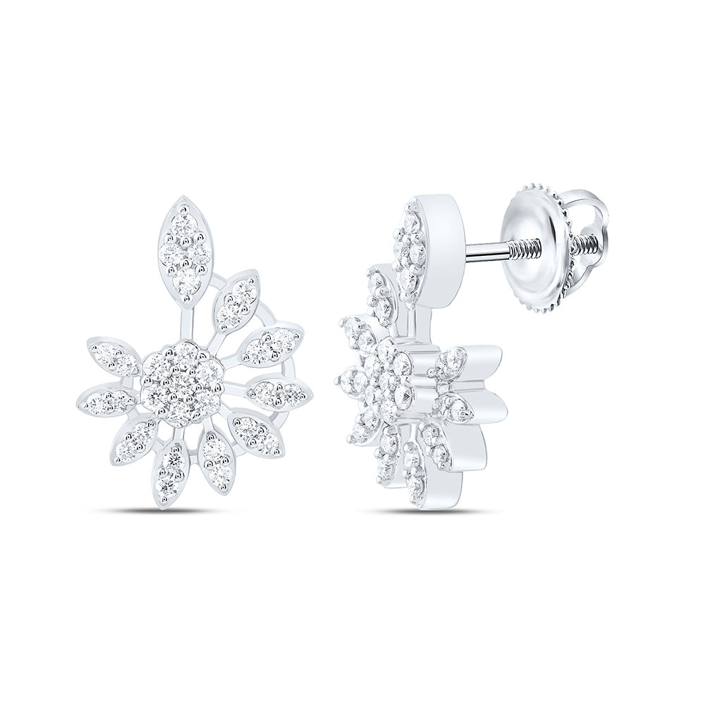 3/8CTW-NAT DIA ANA M FASHION EARRING Daisy Joyeria