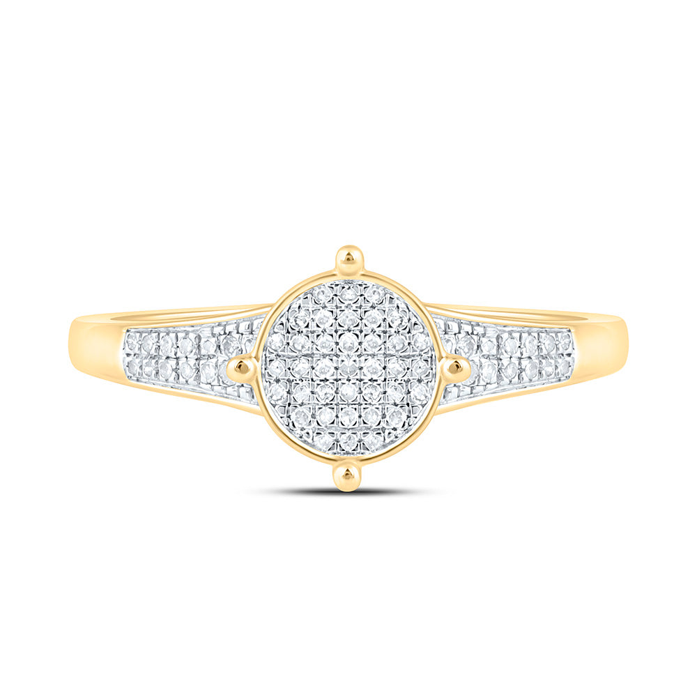 1/8CTW-NAT DIA P1 GIFT ROUND RING Daisy Joyeria