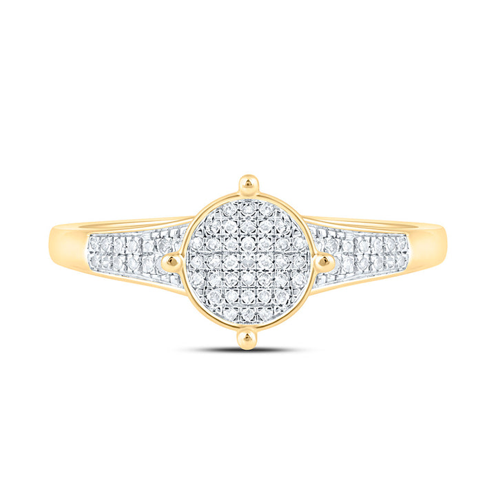 1/8CTW-NAT DIA P1 GIFT ROUND RING Daisy Joyeria