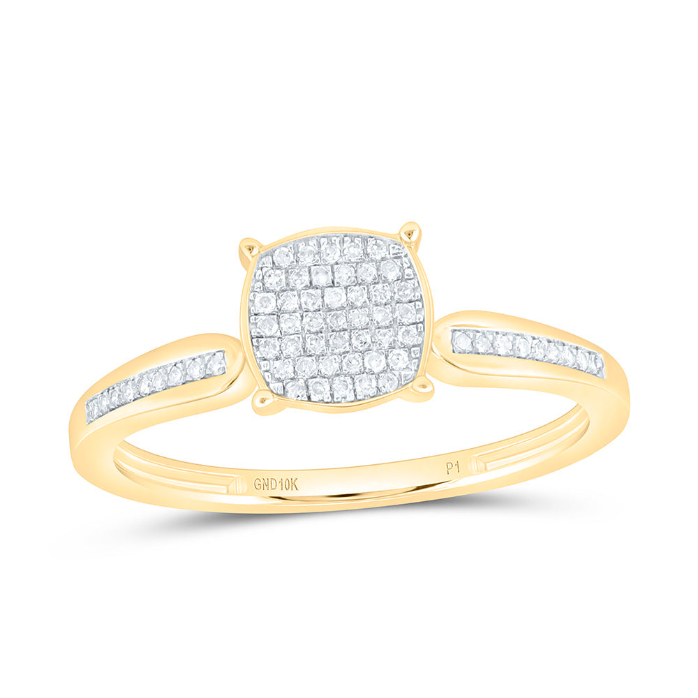 1/8CTW-NAT DIA P1 GIFT CUSHION RING Daisy Joyeria
