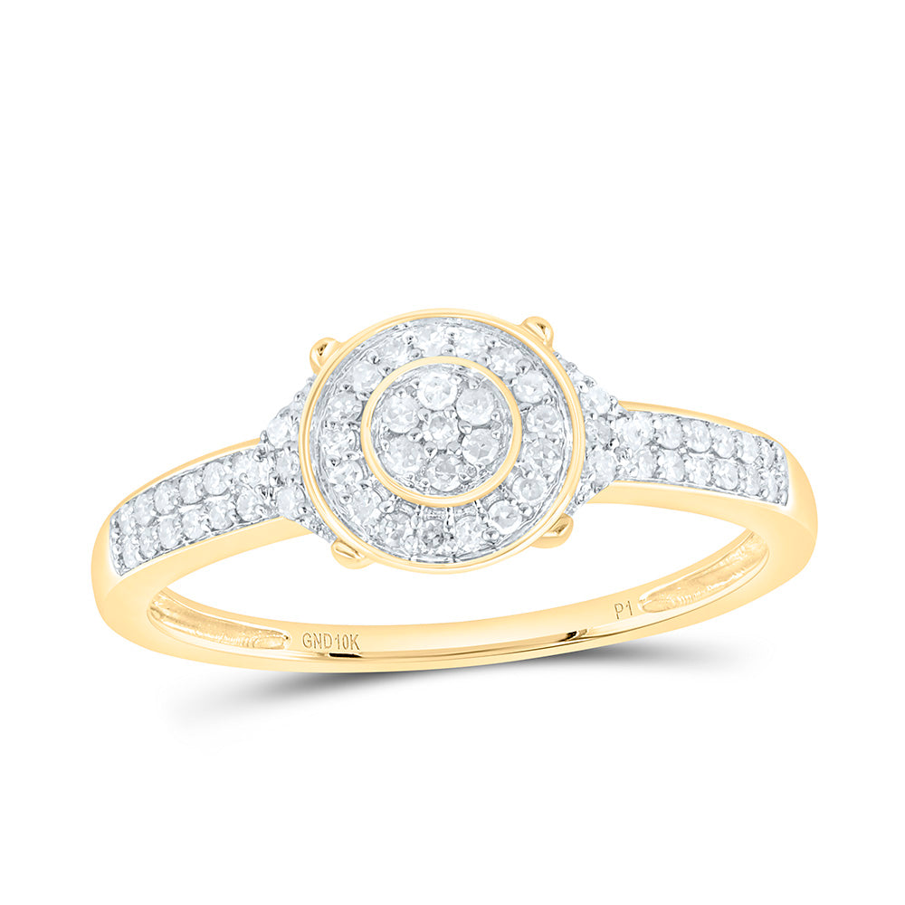 1/5CTW-NAT DIA P1 GIFT ROUND  RING Daisy Joyeria