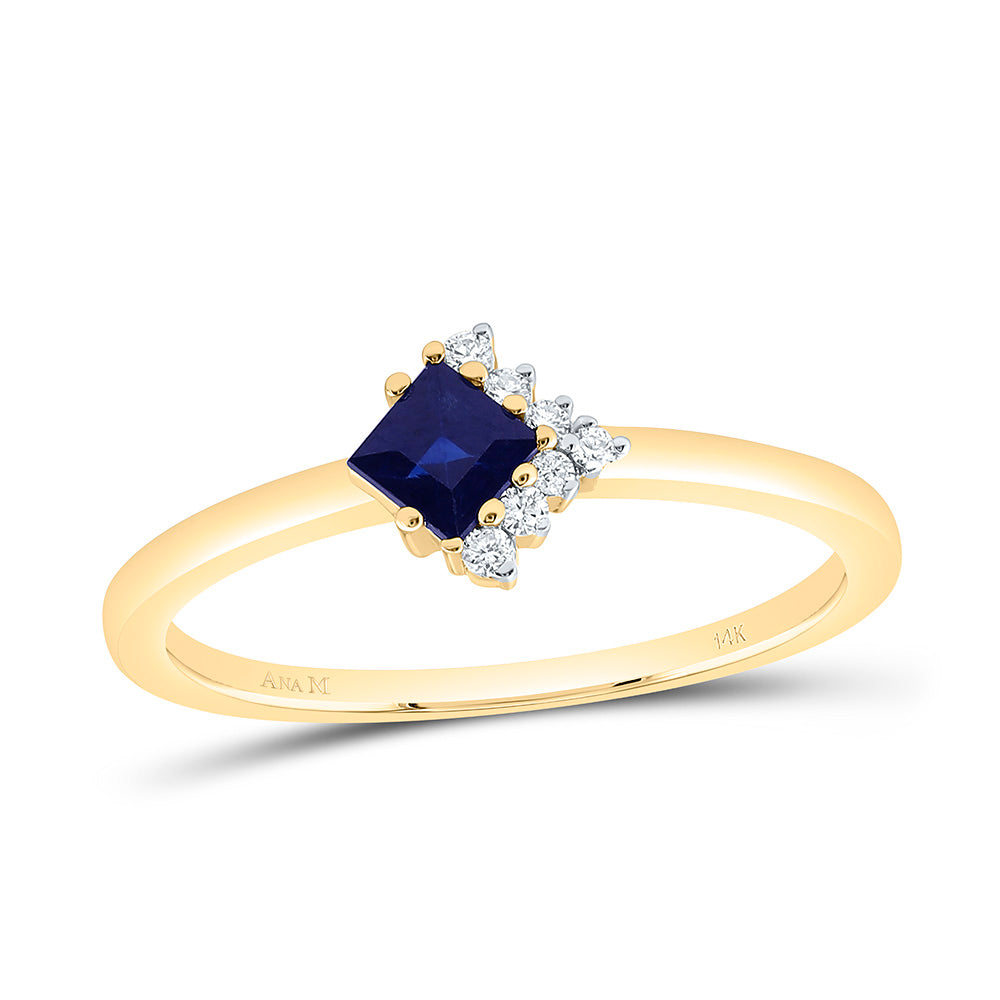 1/20CTW-NAT DIA ANA M 3.50MM PR-BS NAT GEM RING Daisy Joyeria