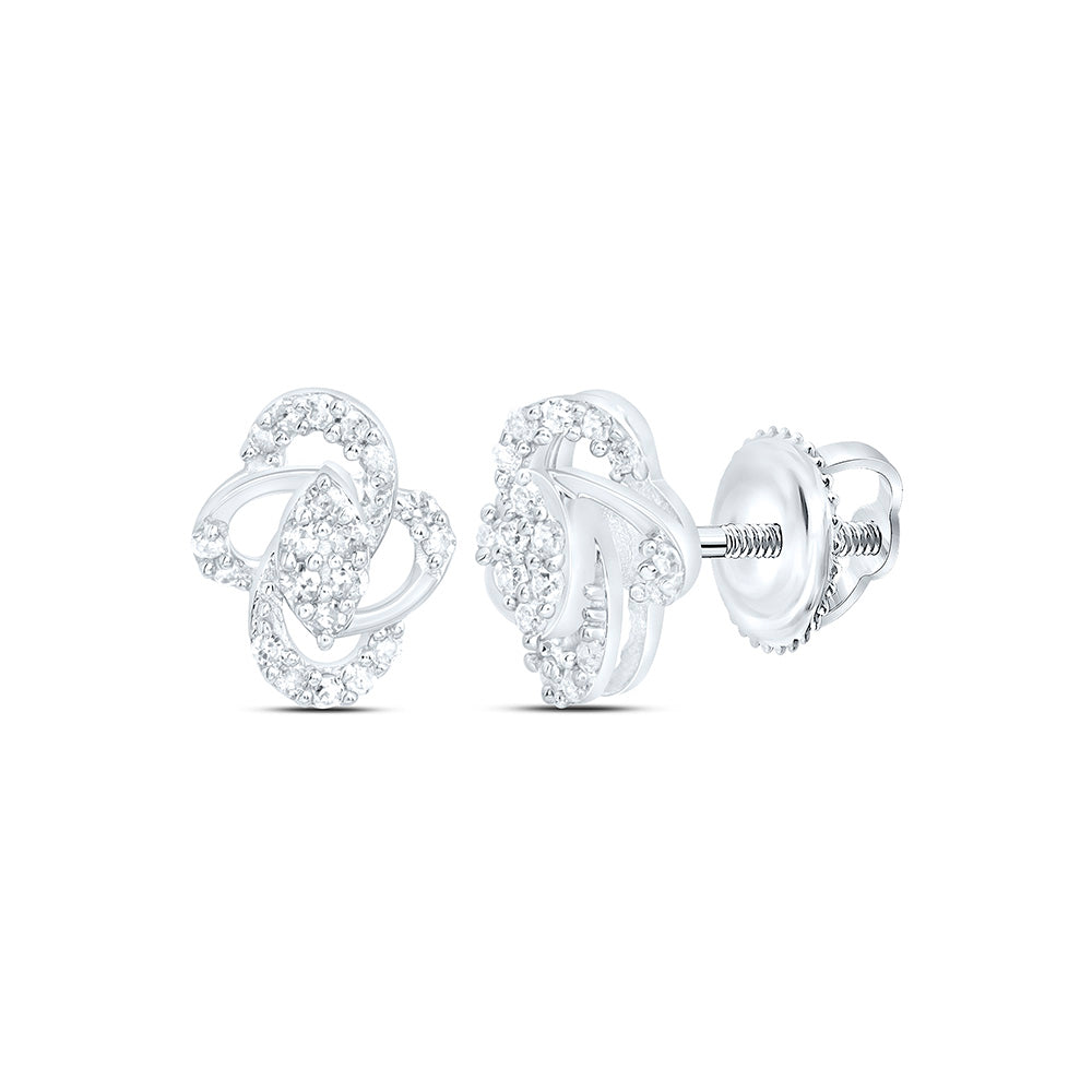 1/8CTW-NAT DIA P1 GIFT EARRING Daisy Joyeria