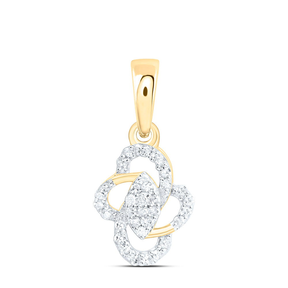 1/8CTW-NAT DIA P1 GIFT PENDANT Daisy Joyeria