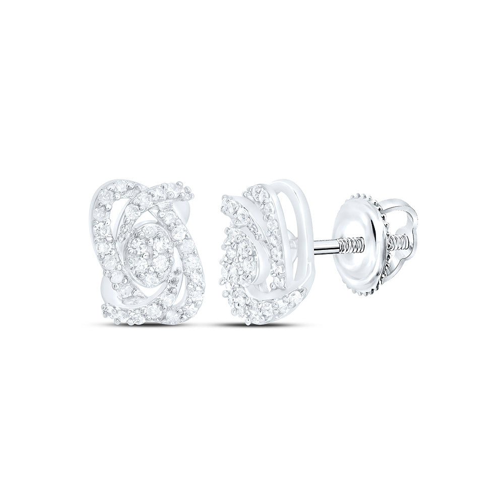 1/5CTW-NAT DIA P1 GIFT EARRING Daisy Joyeria